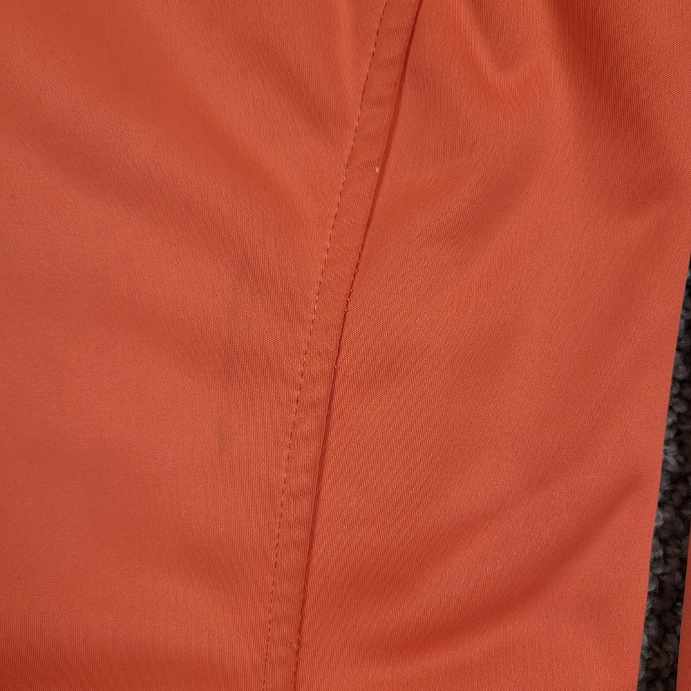 The North Face Summit Series Jacket Womens Large Orange Windstopper Softshell - Picture 9 of 13